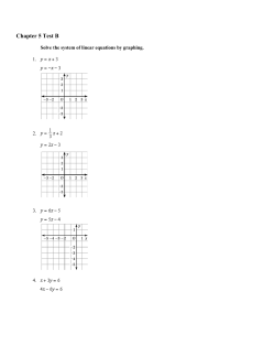Chapter 5 Test B Answer Section