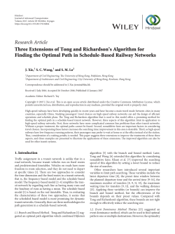 Three Extensions of Tong and Richardson`s Algorithm for Finding