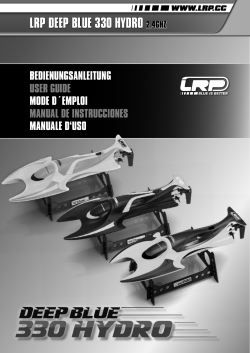 LRP DEEP BLUE 330 HYDRO 2.4GHZ
