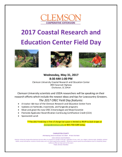 2017 Coastal Research and Education Center Field Day