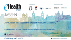Joint Action to support the eHealth Network (JAseHN)