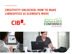 creativity unlocked: how to make libreoffice ui elements move