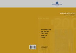 Fiscal competition over taxes and public inputs: theory and evidence