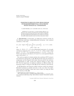 EXISTENCE RESULTS FOR SEMI-LINEAR