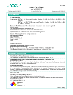 GC Fuji II LC (Improved, Powder, Shades A1, A2, A3, A3 5, A4, B2
