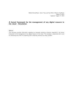 A formal framework for the management of any digital resource in