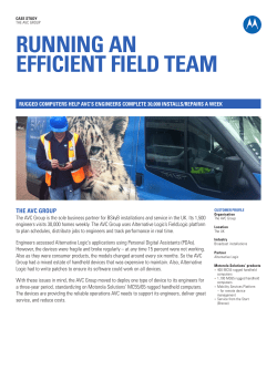 Running an efficient field team