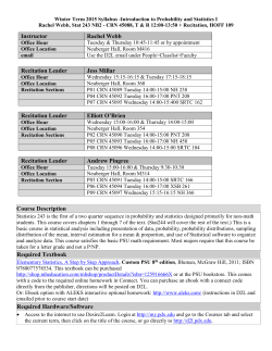 Introduction to Probability - Pdx