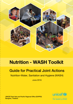 Nutrition - WASH Toolkit