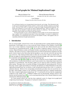 Proof-graphs for Minimal Implicational Logic