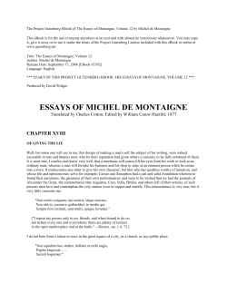 of giving the lie - ENL101-102ResourcesforTeaching2015