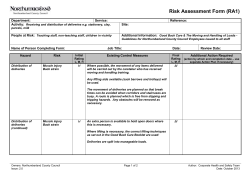 Receiving and distribution of deliveries
