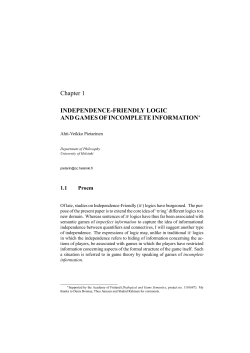 IF Logic and Games of Incomplete Information