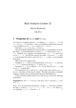 Real Analysis Lecture 12 - IMJ-PRG