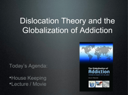 Dislocation Theory and the Globalization of
