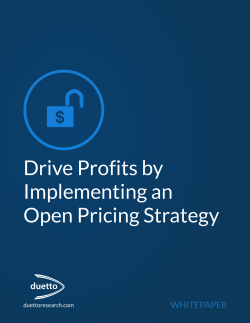 Drive Profits by Implementing an Open Pricing Strategy