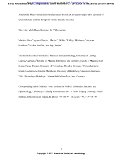 1 Article title: Model-based decision rules reduce the