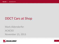 Damaged and Defective Car Tracking (DDCT)