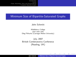 Minimum Size of Bipartite-Saturated Graphs