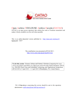 Computing the exact worst-case End-to-end delays in a