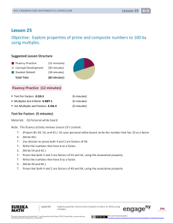 Lesson 25 - EngageNY