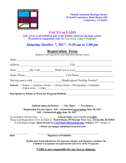 FACES at FAHS - 2017 - Finnish American Heritage Society