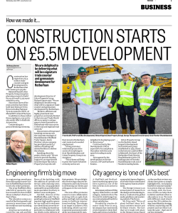 Engineering firm`s big move City agency is `one of UK`s best`