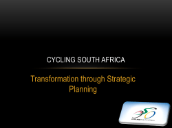 Cycling South Africa Presents