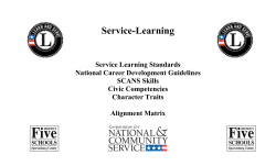 National Career Development Guidelines