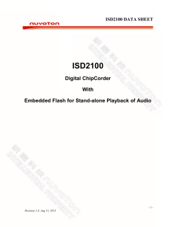 ISD2100 - Nuvoton