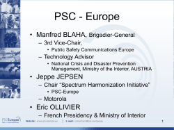 Diapositive 1 - Radio Spectrum Policy Group