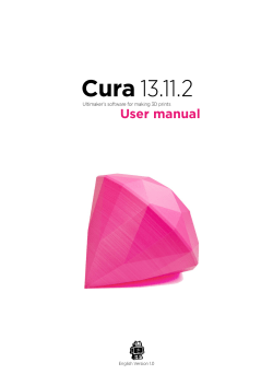 Cura 13.11.2 - Fablab Bergen op Zoom