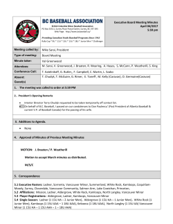 British Columbia Minor Baseball Association