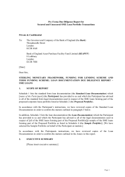 Base Letter - Bank of England