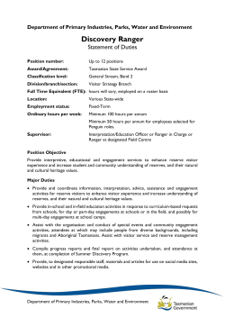 Department of Primary Industries, Parks, Water and