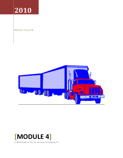 Module 4 - My Carrier Resources