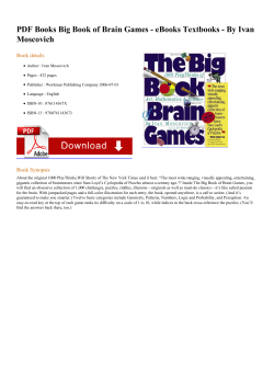 PDF Books Big Book of Brain Games - eBooks
