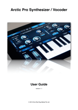 ArcticPro User Guide
