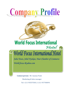 Compound for rent World Focus International Hotel Premise Leasing