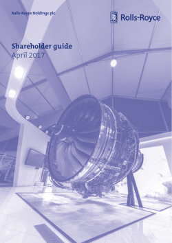 Shareholder guide April 2017 - Rolls