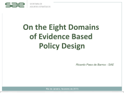 Ricardo Paes de Barros`s Presentation