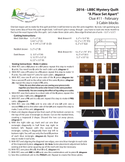 Clue #11 - February 2017