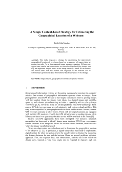 A Simple Content-based Strategy for Estimating the