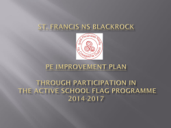 active-school-presentation - St Francis National School