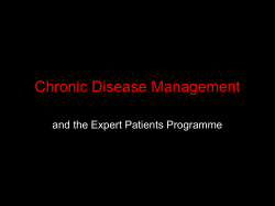 Chronic Disease Management - National Audit of Cardiac