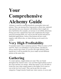 ESO- Alchemy Guide