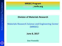 MRSEC Presentation