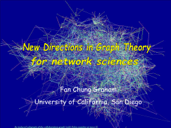 New directions in graph theory: network games and
