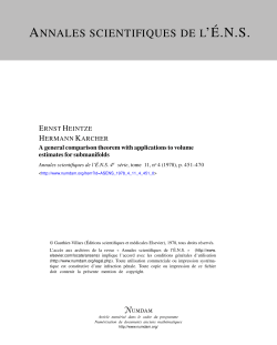 A general comparison theorem with applications to