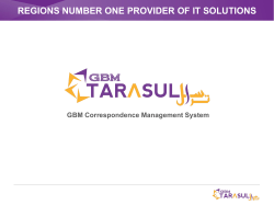 tarasul - Gulf Business Machines